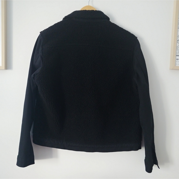 MAVI Sherpa and denim jacket - Picture 2 of 6